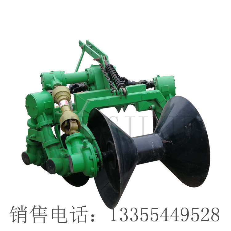 厂家供应新款农用加固全齿轮传动筑埂机 水旱田打埂机 中置起垄机