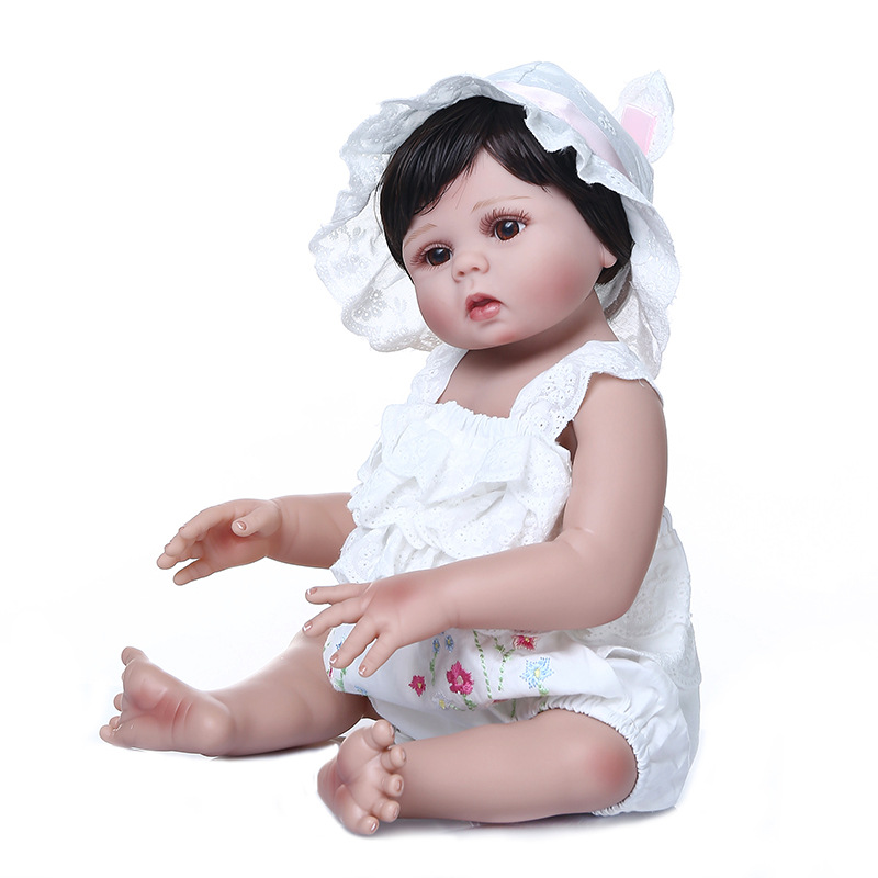 47cm pegamento completo simulación muñeca AliExpress deseo transfronteriza Venta caliente nicho azul mar suministro