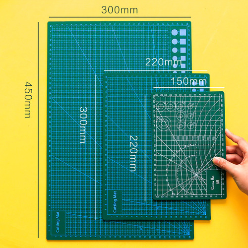a3 cutting pad stereotype carving writing writing desktop anti-cut student art board handbook a4 scale version