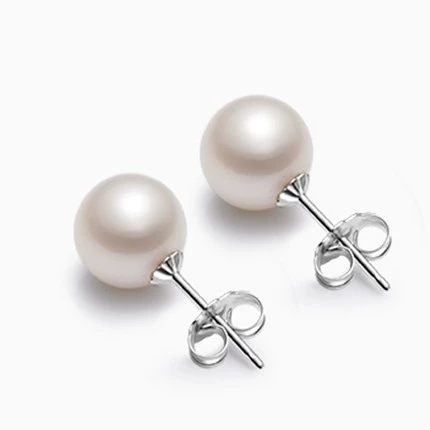 Серебряная игла из жемчуга, короткие утончённые серьги, японские и корейские, образец серебро 2020, интернет-знаменитость