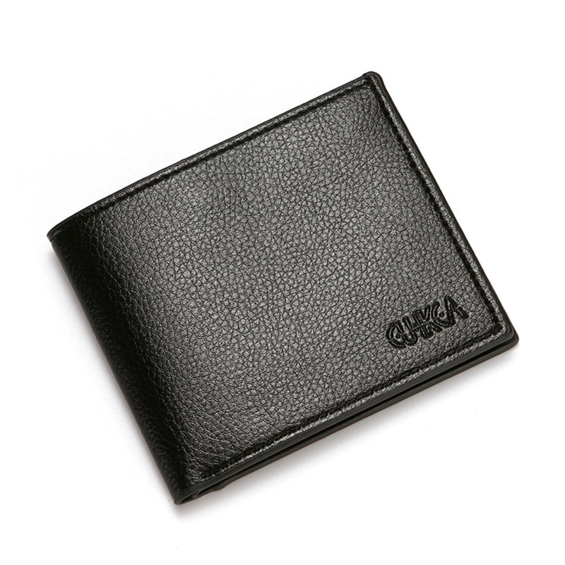 Polyurethane short wallet, universal card holder
