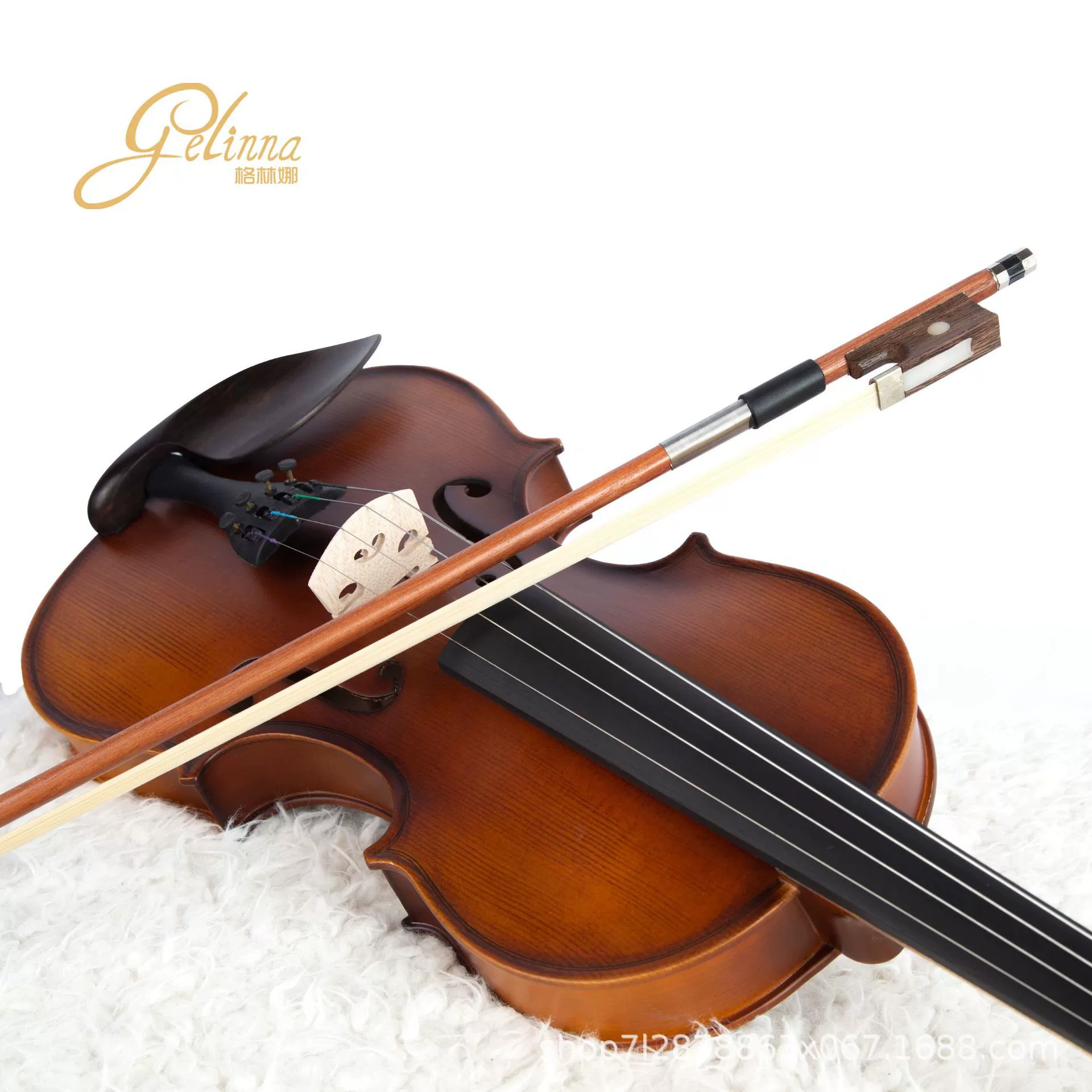 格林娜 Violin from natural wood for beginners