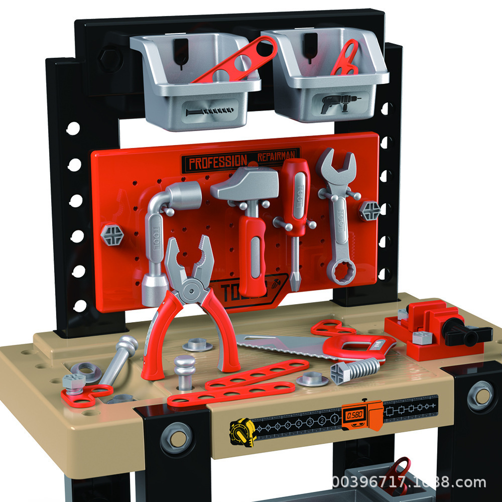 Simulación transfronteriza niños mantenimiento desmontaje Caja de Herramientas tornillo reparación herramienta Mesa juego juguetes de la casa