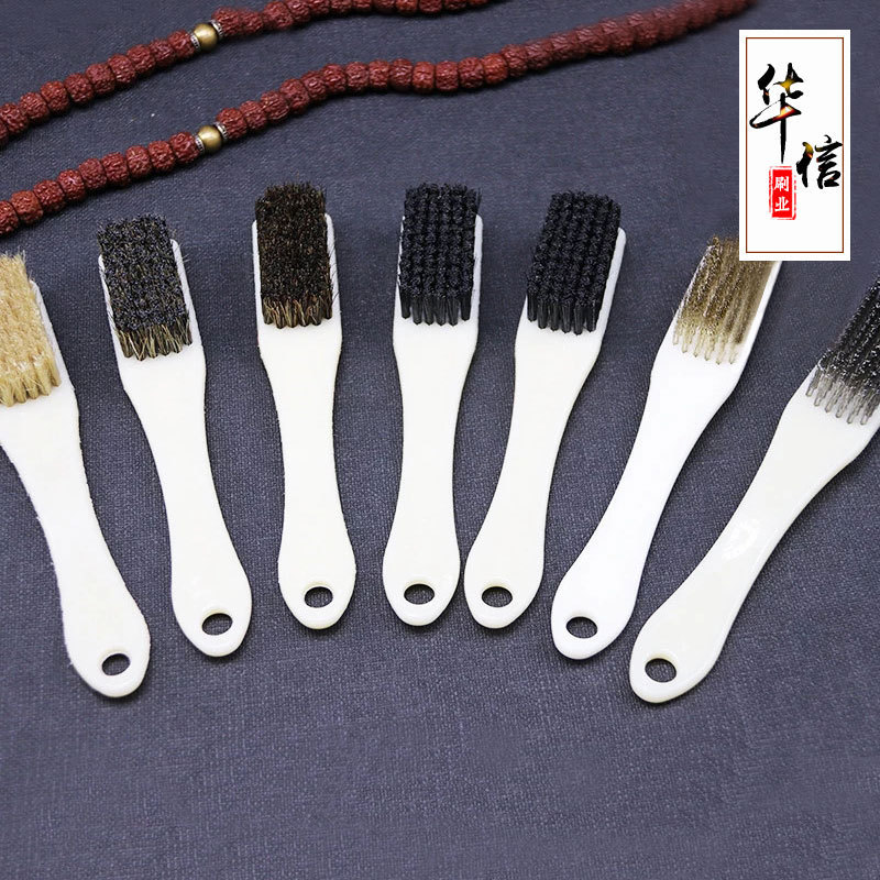 Wild bristle Wenwan brush factory wholesale bristle wire brush Wenwan walnut diamond polishing brush one-piece delivery Wild bristle Wenwan brush factory wholesale bristle wire brush Wenwan walnut diamond polishing brush one-piece delivery