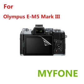 适用 奥林巴Olympus E-M5 Mark3相机屏幕保护贴膜 III钢化玻璃膜