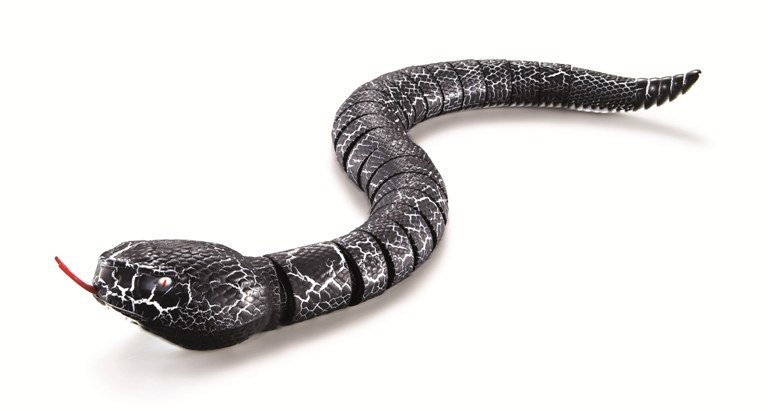 Nuevo truco de juguete nuevo juguete exótico control remoto serpiente de cascabel control remoto Cobra mini serpiente juguete divertido