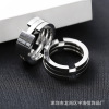 Fashionable transformer, ring, necklace for beloved, creative couple