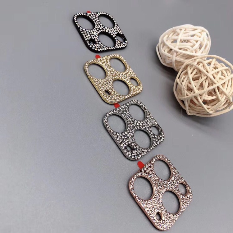 Aplicable Apple iPhone13 película de lente de diamante colorido Apple 16PROMAX cámara película protectora de anillo de metal