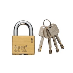 OPEL square blade open mother-in-law management key power meter box all-copper outdoor anti-rust, anti-theft and anti-explosion padlock