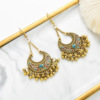 Ethnic accessory, earrings, European style, India