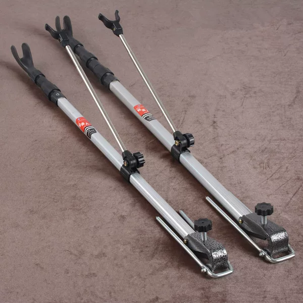Fishing Aluminum Alloy Bracket Turret Bracket Fishing Rack Rod Fishing Rod Rack 1.85m 2.1 Fishing Gear