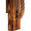 Country wooden retro sconce, decorations for living room for corridor for gazebo, American style