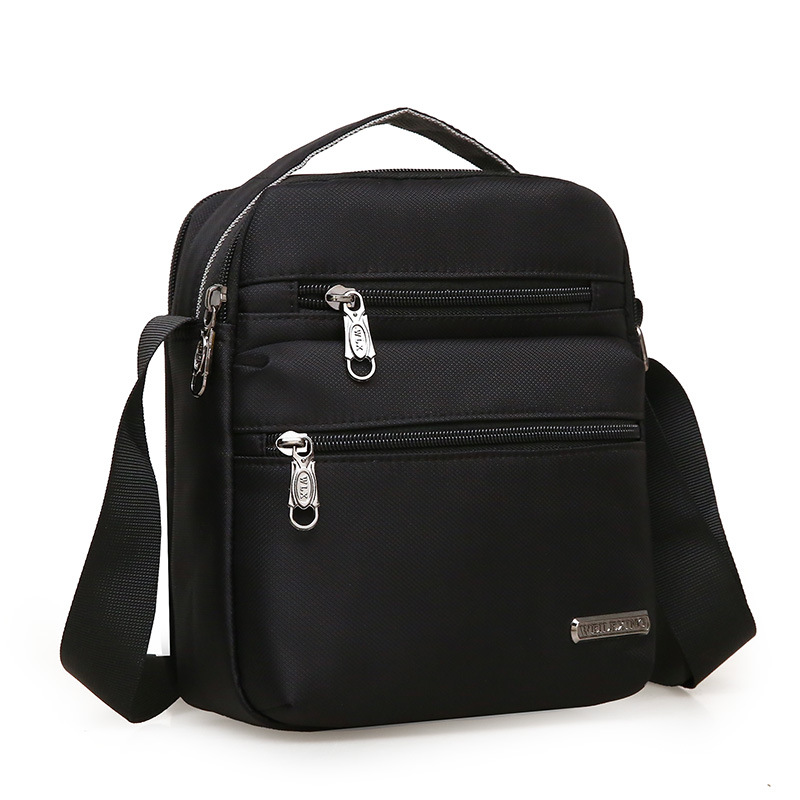 Nuevo impermeable Oxford Square hombres bolsa de viaje de ocio de negocios multi-funcional bolso de mensajero de hombro ligero bolso práctico