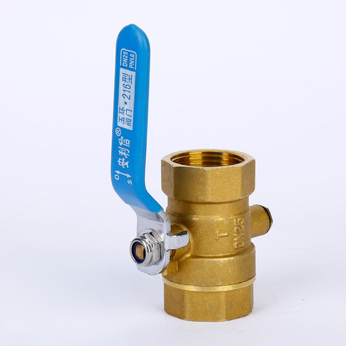 Self-produced and sold brass temperature ball valve manual temperature ball valve heating pipeline temperature valve threaded temperature copper ball valve