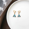 Ear clips, fashionable small earrings, no pierced ears, internet celebrity, simple and elegant design