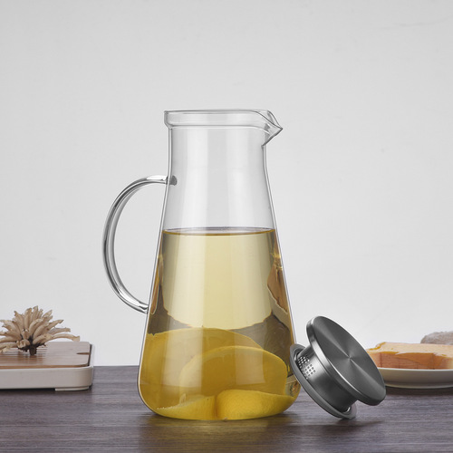 Duckbill ice kettle, hot glass kettle, household cold kettle, can be equipped with cold kettle set, large capacity kettle water set
