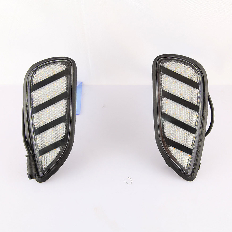 Para 17 - 18 Mercedes-Benz GLA CLA180 200 Lámpara diurna GLA Lámpara diurna