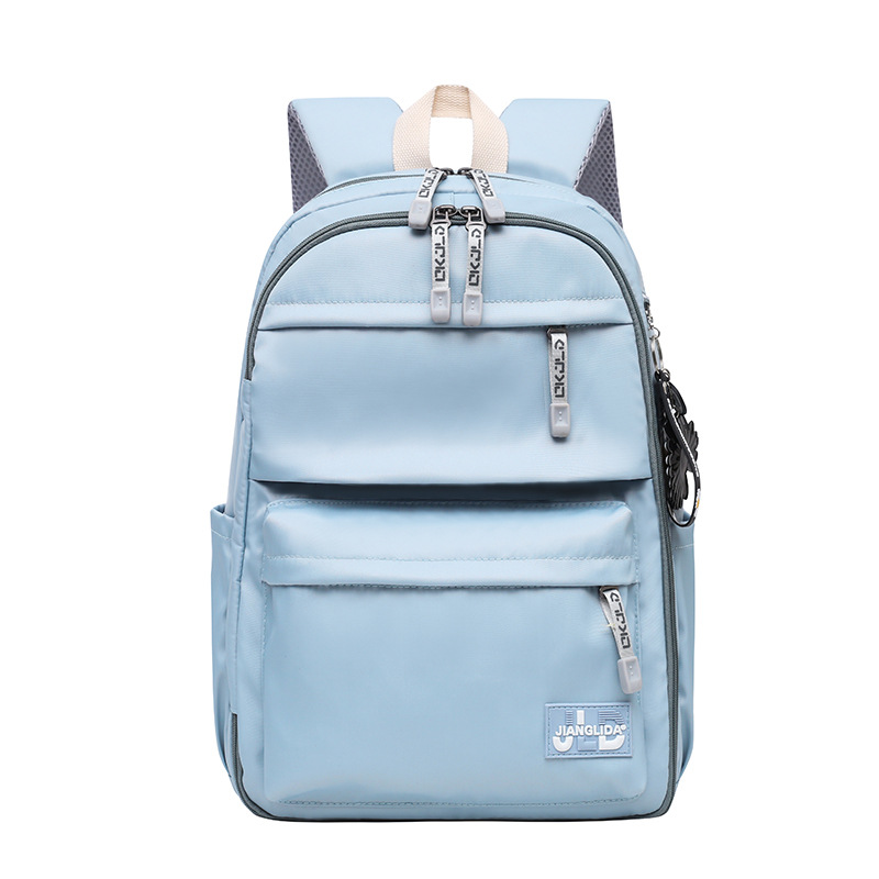 Estilo coreano escuela mochila mujer estudiante universitario moda mochila estudiante de secundaria mochila de gran capacidad