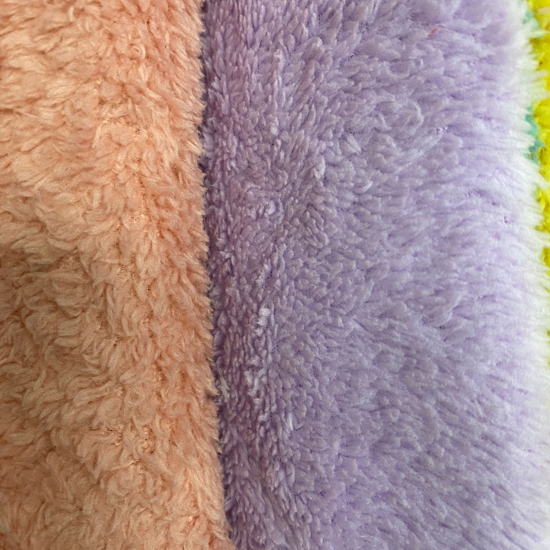 Doble cara terciopelo algodón flexible terciopelo flanela doble cara terciopelo ártico pijamas juguetes zapatos ropa tela de revestimiento
