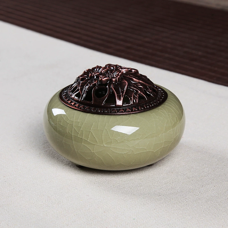 Гуанацзянские фарфоровые благовония Ceramic Инсенс burner, арома лампа сандал, антикомариная спираль для домашнего использования