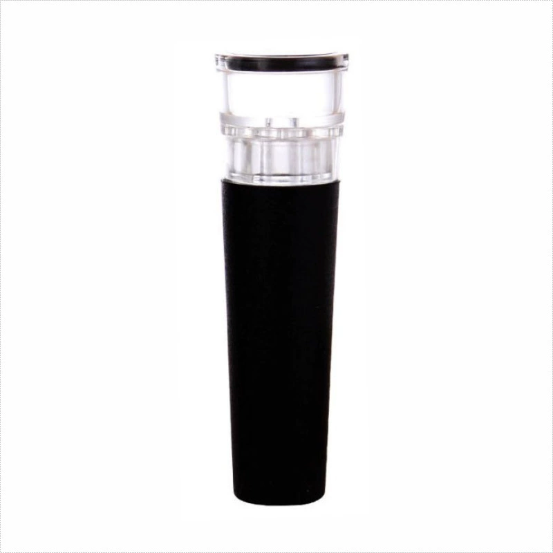 Vacuum bottle stopper sealed