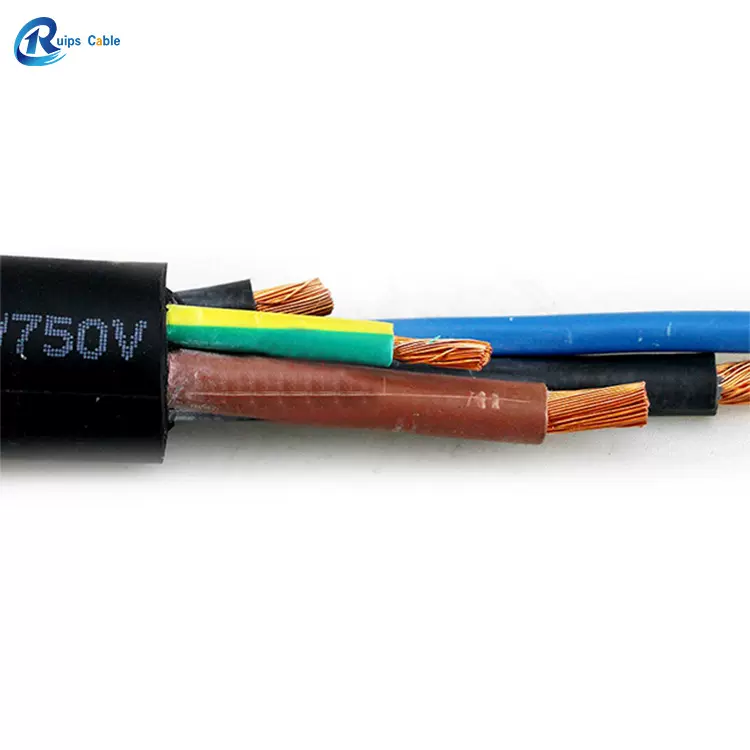 PUR聚氨酯防水电缆 2/3/4芯电源线+RS485信号线2x0.2/0.3/0.5P