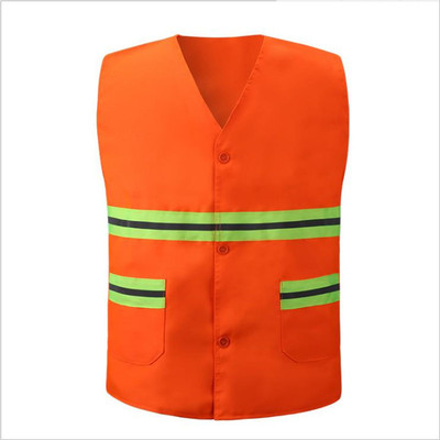 Reflective clothing security vest Sanitation Cleaners Cleaners Vest Landscaping Architecture Road construction coverall