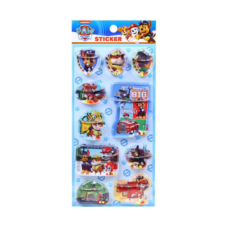 Genuine toy, logic cartoon three dimensional sticker, stickers