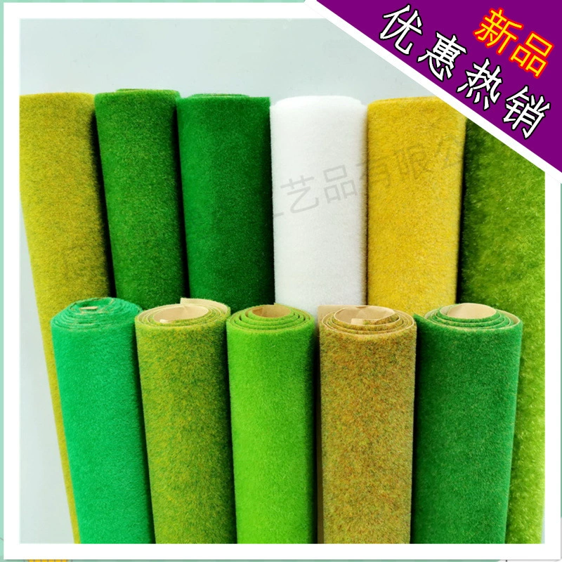 Песочный стол Модель дерна бумажная модель поезда газон сад газон бумага зеленая трава скидка прямые продажи