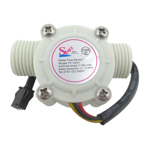 4-inch water flow sensor, hot water dispenser Hall flow sensor, S201 water flow meter