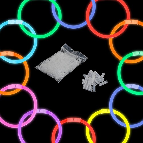 Disposable colorful fluorescent sticks batch concert outdoor dance light sticks 100 pack fluorescent sticks