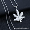 Metal necklace suitable for men and women hip-hop style stainless steel, pendant, accessory, Korean style