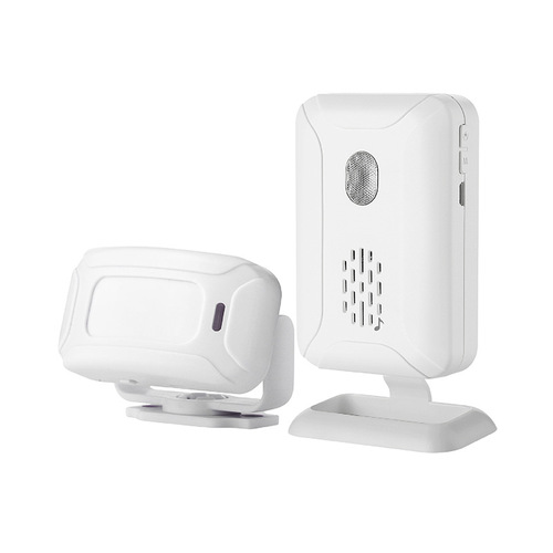 Infrared induction doorbell welcome to the store, household villa, split-type voice prompt device for entry during epidemic