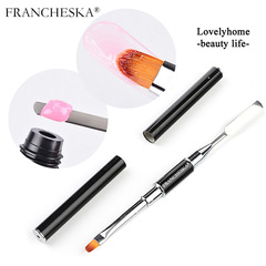 美甲雙頭光療筆刷    鼠標燈 清潔液  美甲工具 延長膠美甲燈挫條