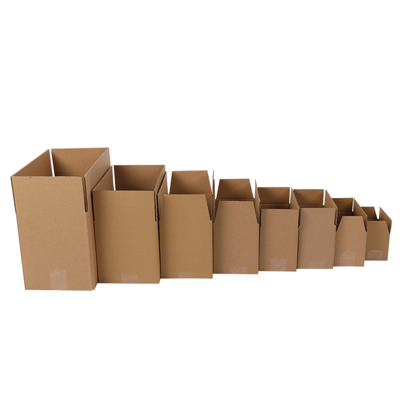 Logística Express cartón cuadrado Amazon FBA rectangular Super duro gran movimiento de cartón en stock al por mayor