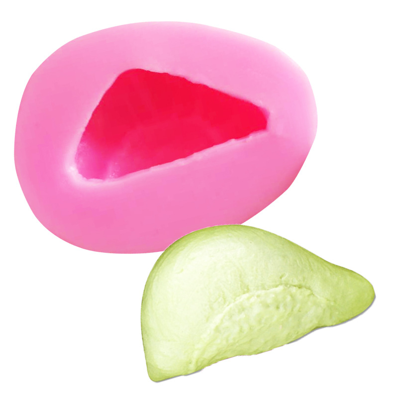 Small silicone mousse for ice cream