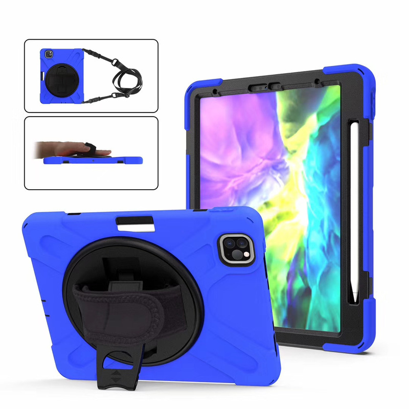 Suitable for Ipad11 Pen Slot Strap Protective Case Air8 10.2 Pirate King 9.7 Tablet Anti-Fall Case Pro13 Suitable for Ipad11 Pen Slot Strap Protective Case Air8 10.2 Pirate King 9.7 Tablet Anti-Fall Case Pro13