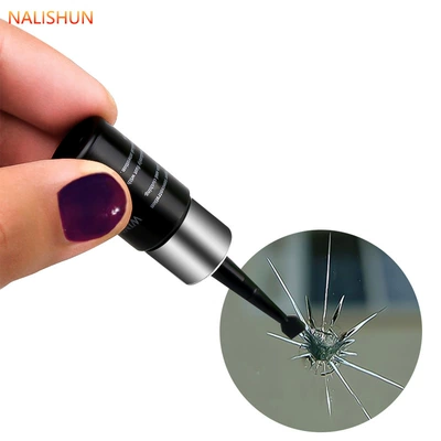 scratch crack repair liquid — Glass agent