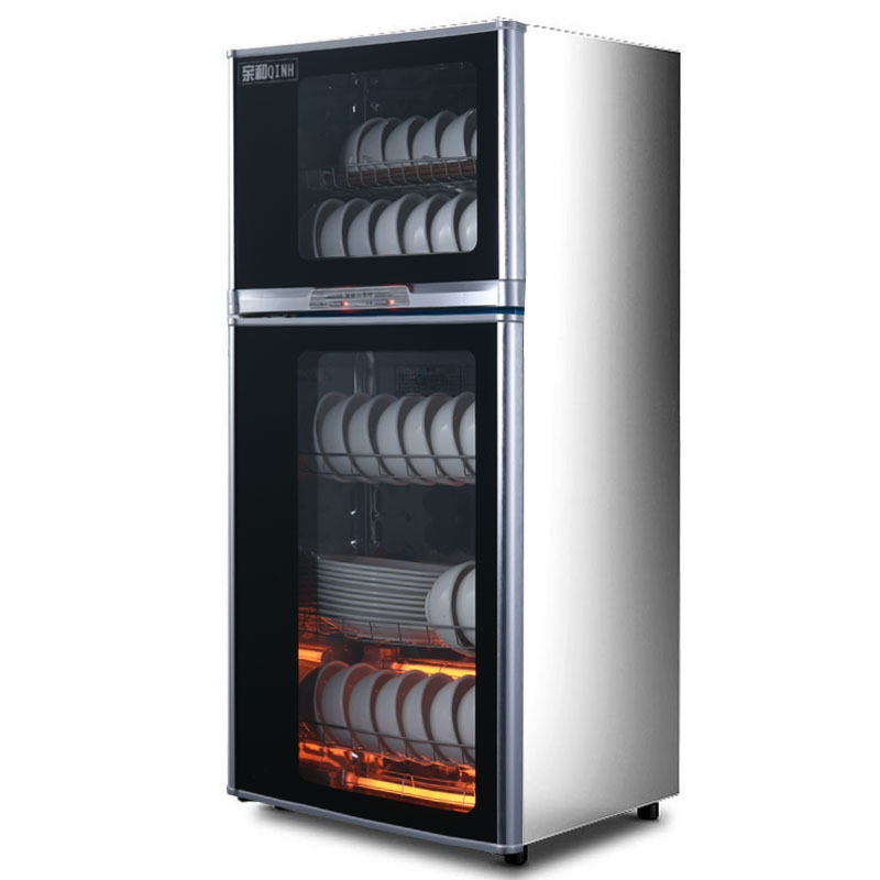 Disinfection Cabinet Vertical Household Bowl Chopsticks Kitchen Canteen Restaurant Commercial Small Mouth Cup Kindergarten Tableware Disinfection Cupboard