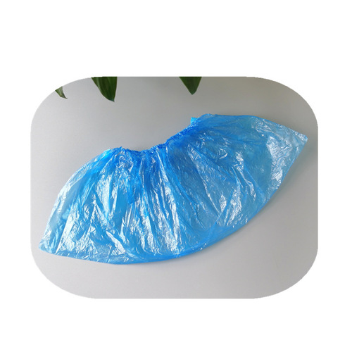 Manufacturer wholesale disposable shoe covers PE plastic shoe covers dustproof waterproof rainproof shoe foot covers 100 pieces