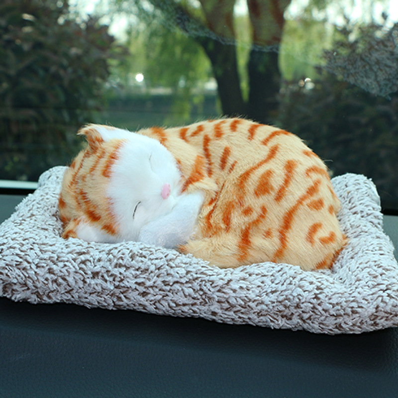 Decoraciones para el interior del coche con diseño de gatos simulados, bolsas de carbón de bambú, adornos de perros simulados, artículos y suministros de carbón activado al por mayor. image 20