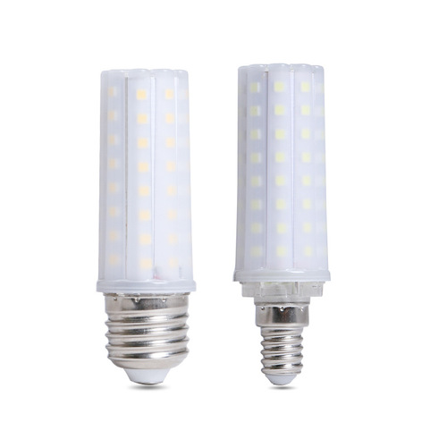 Super bright LED shadowless bulb tri-color changing E27 E14 screw base eye-protection home living room white light energy-saving corn light