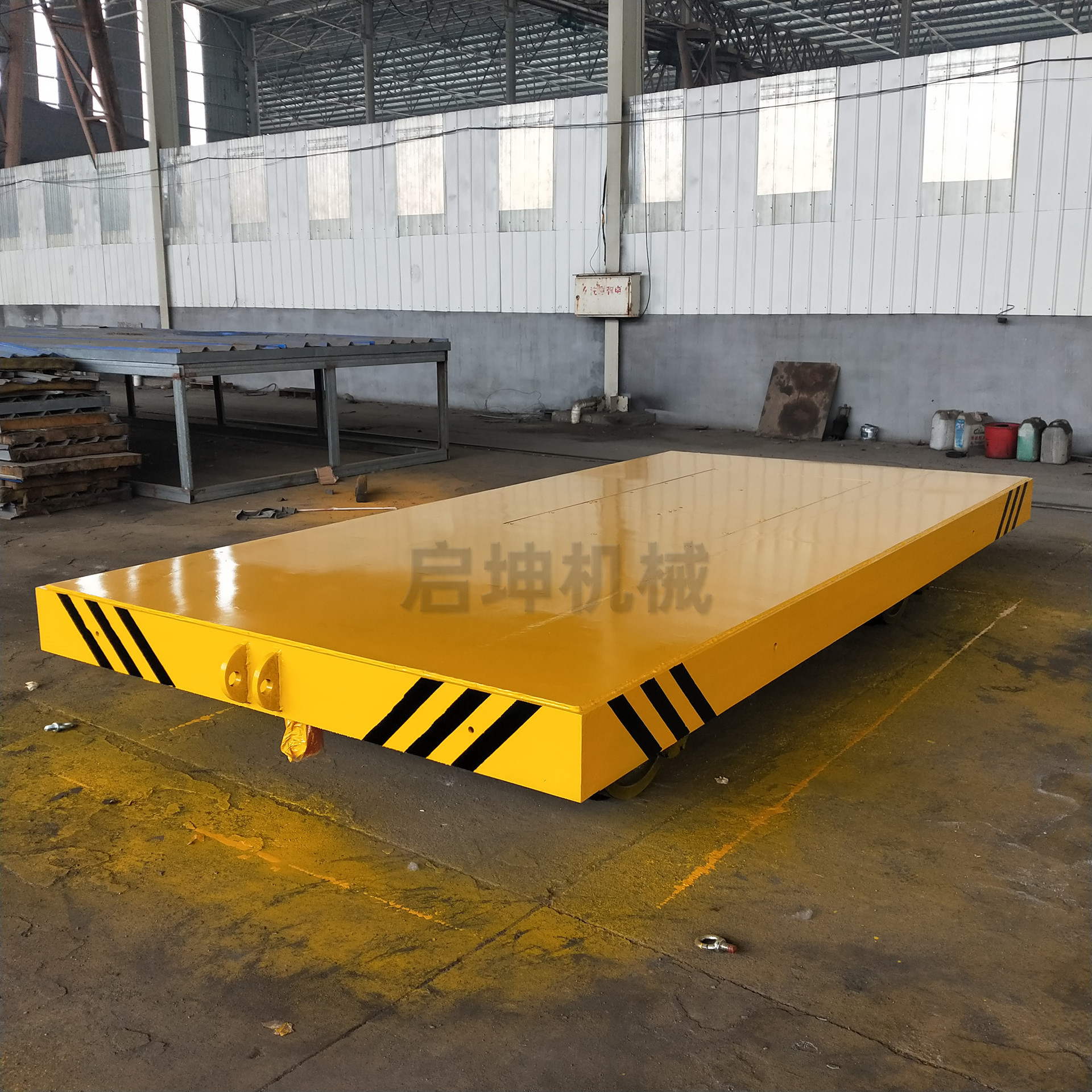 养殖拉货仓库车间运输车胶轮平车 厂区货物周转平板车仓储物流车