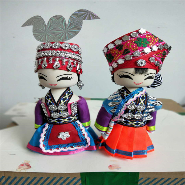 ethnic wooden doll head