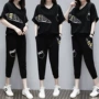 大码宽松显瘦短袖套装
