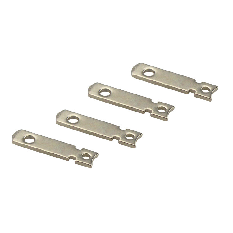 厂家直销 美规双孔插头片 插头五金片  平头插