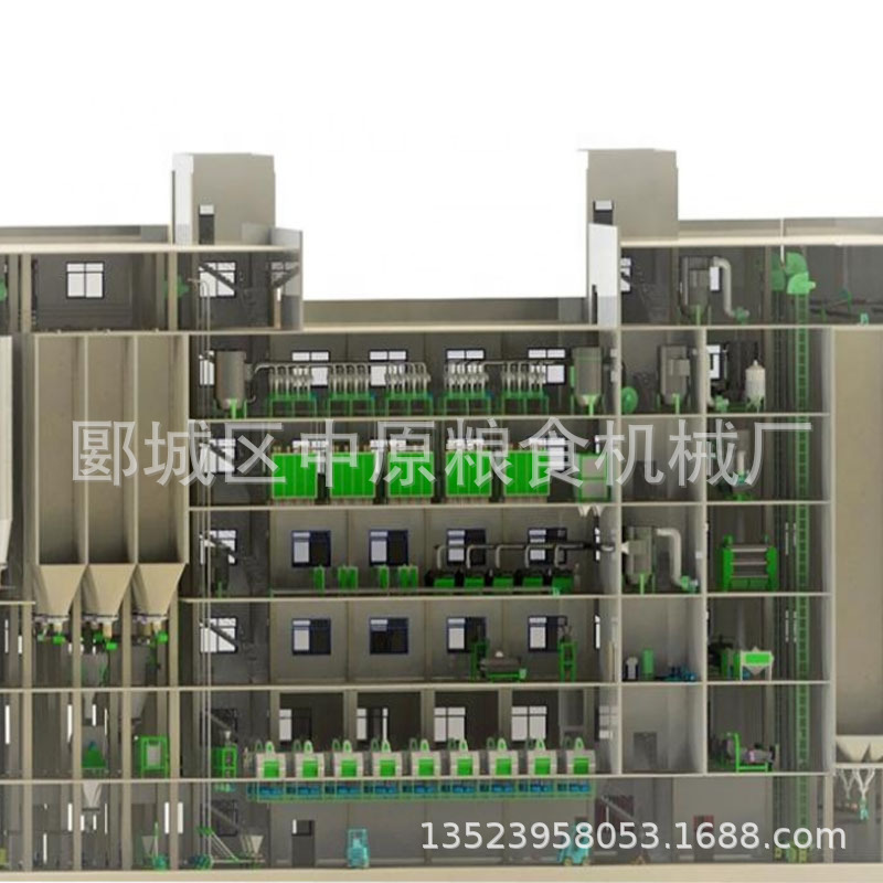 成套面粉机 销售日处理100-200吨小麦制粉成套机组 磨面机组