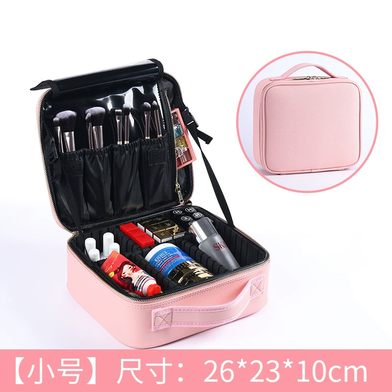 Capacious handheld cosmetic bag for manicure, wholesale