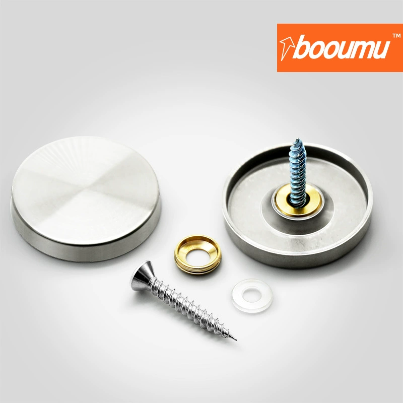 Stainless steel copper ring mirror thickened fixed advertising nail glass mirror nail decorative nail plane mirror buckle decoration cover