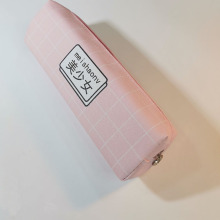 大容量时尚简约新创意款韩国学生文具盒PU笔袋学生文具收纳笔包厂